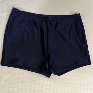 NWOT Navy blue swim shorts 2XL